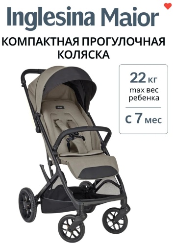 Коляска универсальная 2 в 1 Inglesina 342323116, темно-бежевый