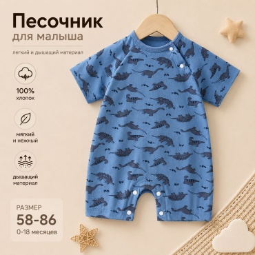 Песочник синий