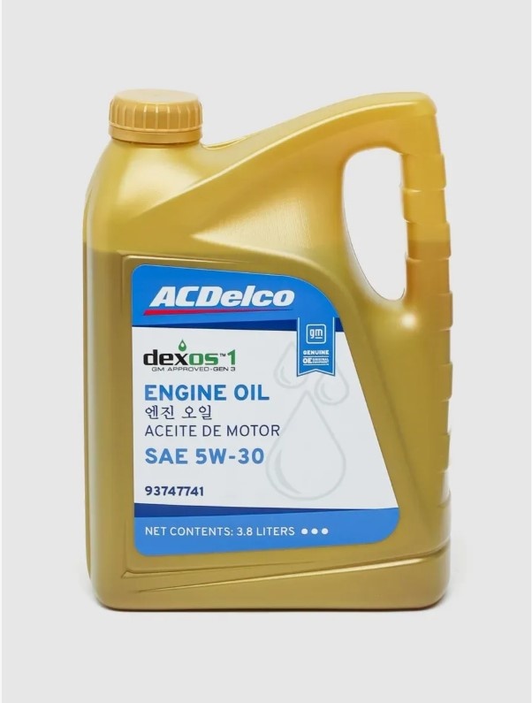Масло моторное 3,8L DEXOS-I All Models GM