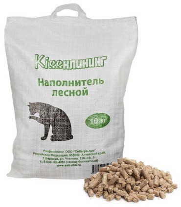 Kissклининг 10кг впитывающий 10 л