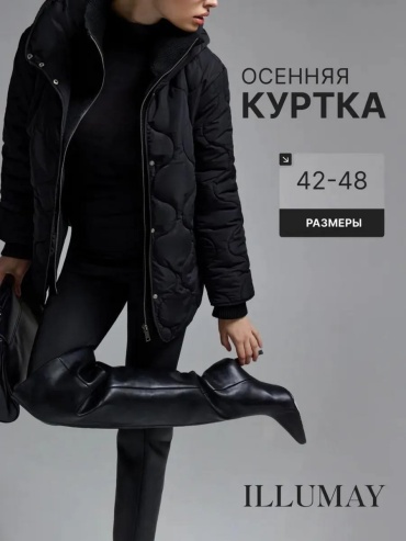 Зимняя куртка черный