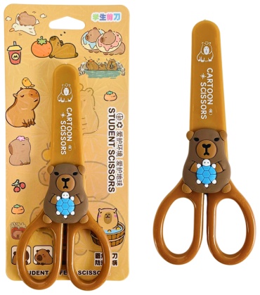 Ножницы канцелярские KR-0923, 14 см, мультиколор