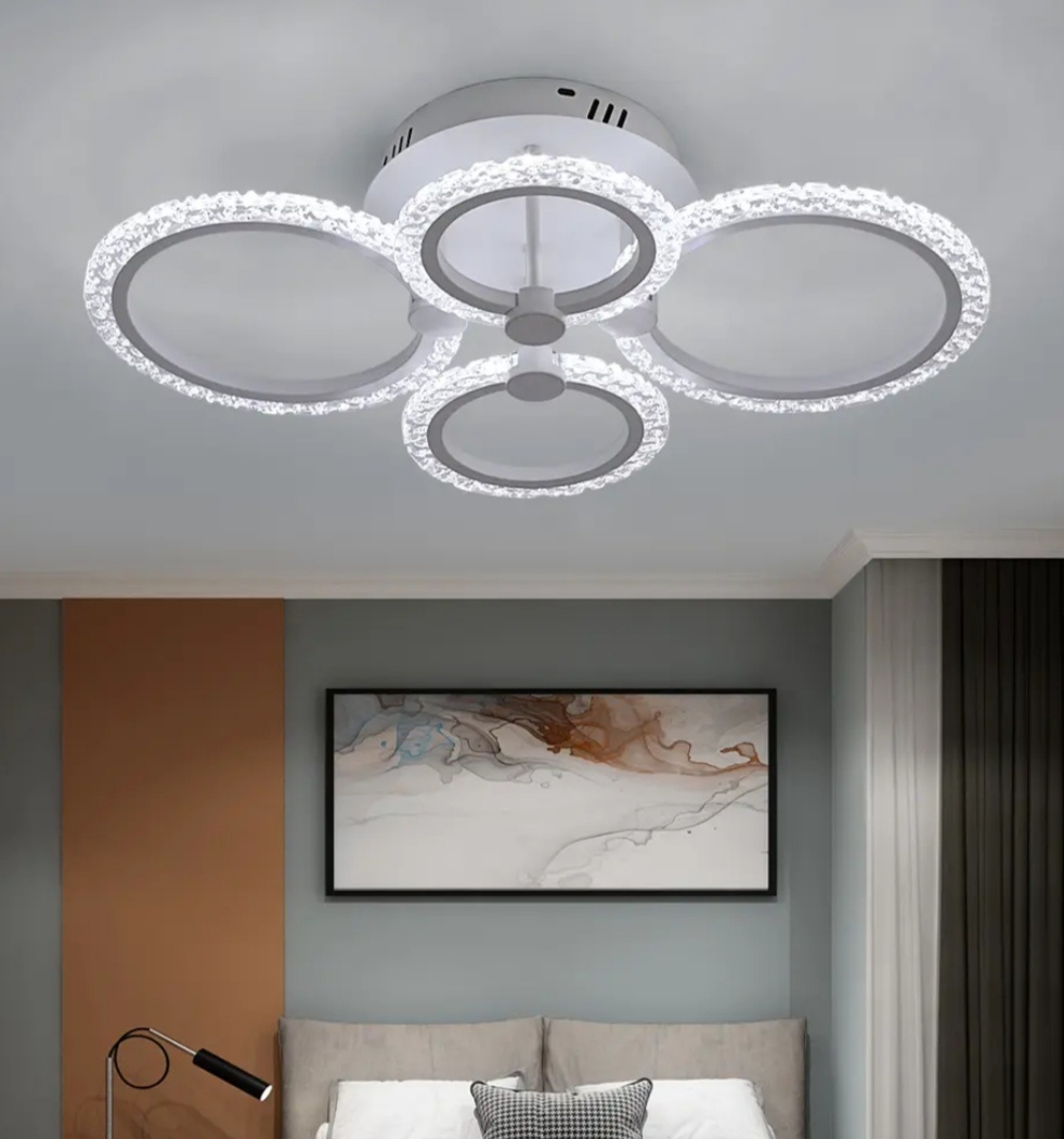 Люстра потолочная N-SU LED, кол-во ламп: 4 шт