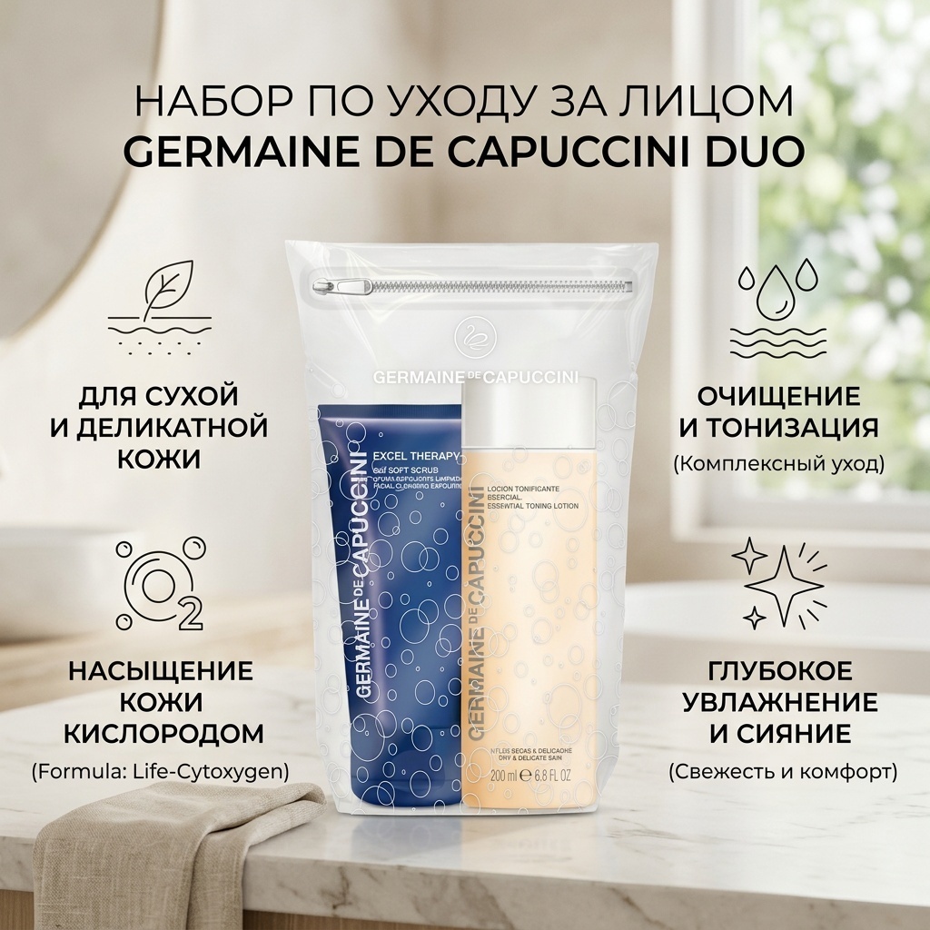 Germaine de Capuccini DUO набор по уходу за лицом унисекс