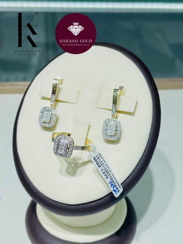 KARASAI GOLD KC-55688 вес 6.41 г золото, бриллиант