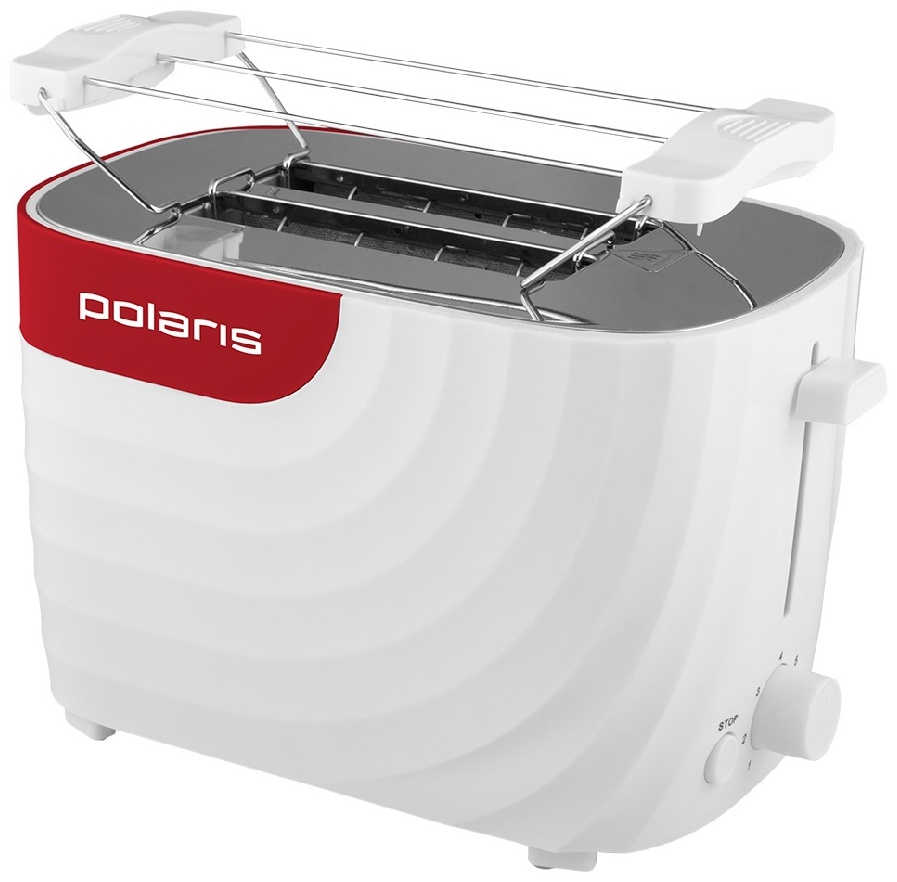Тостер Polaris PET 0720 белый, красный