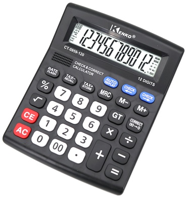Kenko CT-5959-120, 12-разрядный, черный