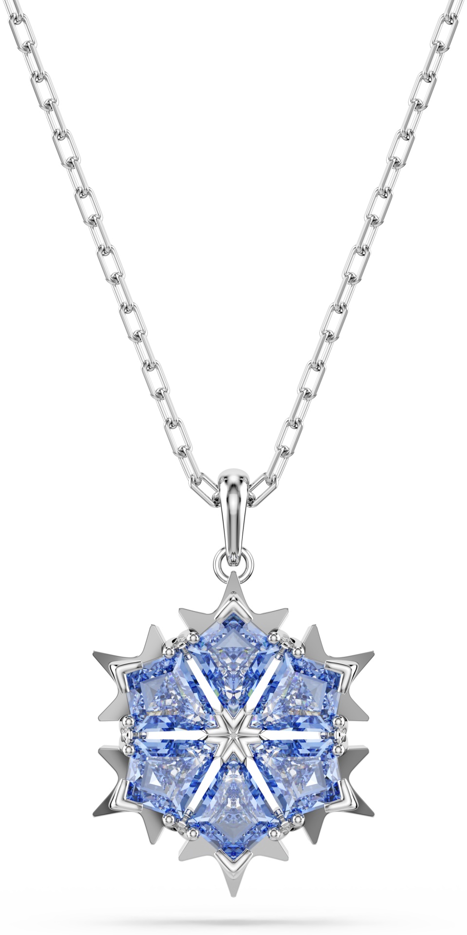 Цепь Swarovski длина 17 см ювелирный сплав кристаллы Swarovski