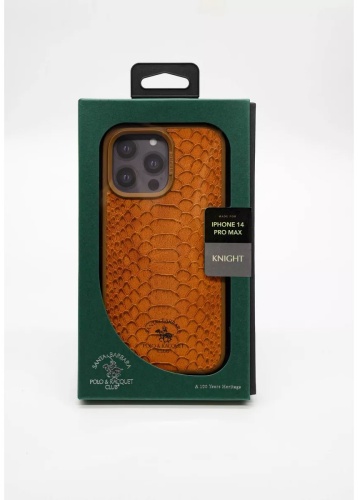 Чехол Santa Barbara Polo & Racquet Club для Apple iPhone 14 Pro Max светло-коричневый