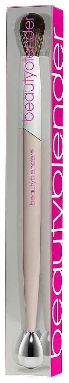 Beautyblender Кисть для теней с охлаждающим роллером High Roller Crease Brush & Cooling Roller 1