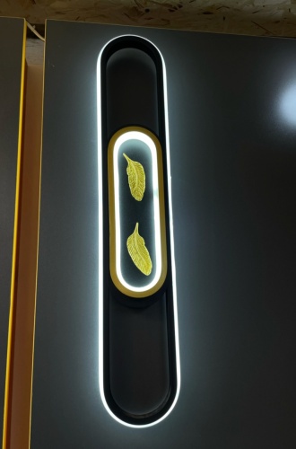 Бра настенный LED, черный