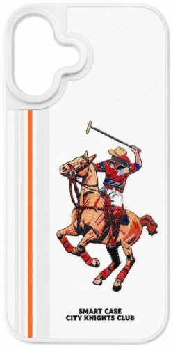 Чехол Santa Barbara Polo & Racquet Club для Apple iPhone 17 белый