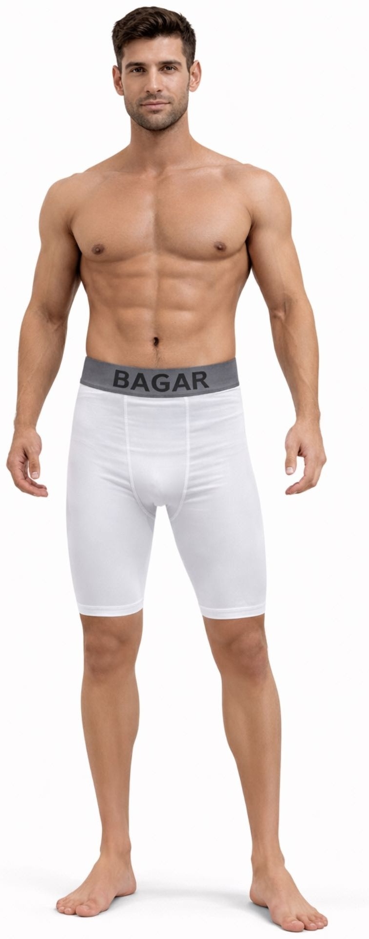 Тайтсы BAGAR белый