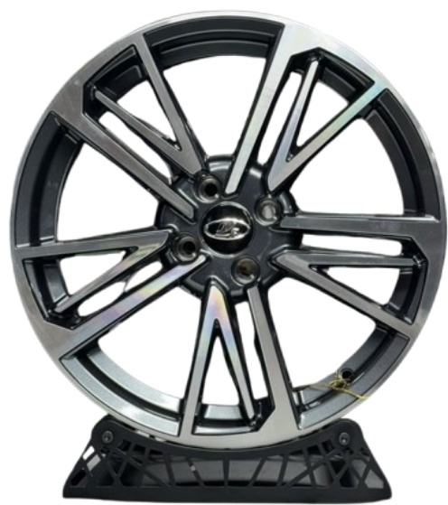 Rainbow Dance Камрики 1344 7x17/4x100 D67.1 ET35 4 диска графит, серый