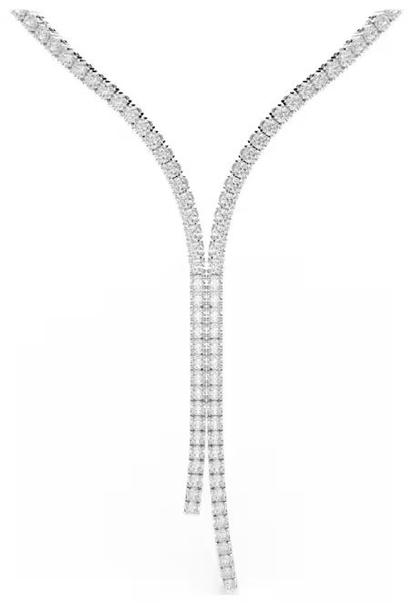 Swarovski длина 43 см ювелирный сплав, цирконий