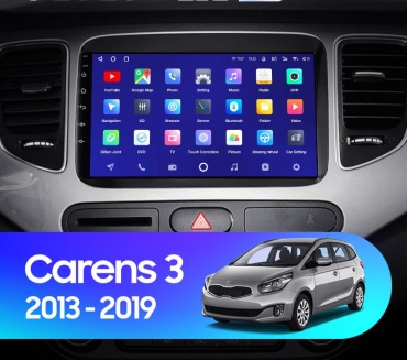 THE CUBE Hyundai Carens 3 2013-2019 4+64+Камера 2 DIN Hyundai