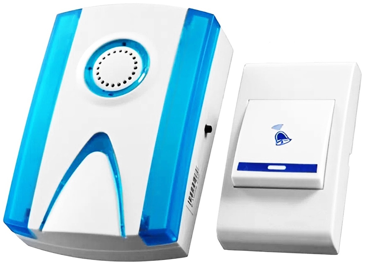 Spark Lux звонок с кнопкой SL-D 611 белый, синий