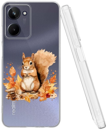 Чехол Mcover для Realme Realme 10 4G рисунок