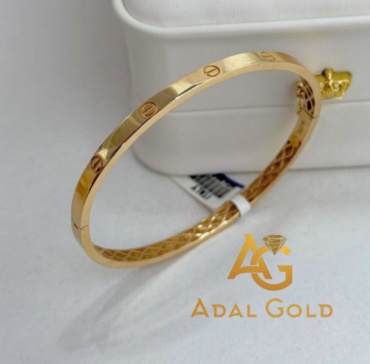 ADAL GOLD ADG_1344 длина 19 см, вес 6.03 г золото, плетение обод