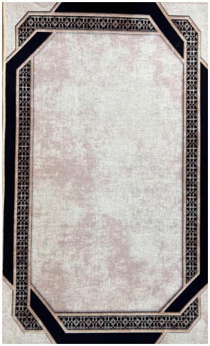 Декоративный коврик 50x80 см, безворсовый, Китай