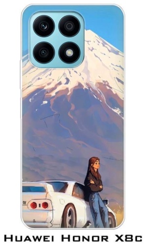 Чехол для Honor X8c рисунок