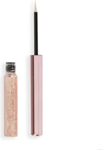 REVOLUTION SUPER FLICK LIQUID EYELINER 2,4гр подводка розовый Rose gold - розовый золотистый
