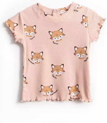 Футболка Vulpes пудра