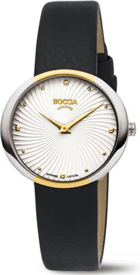 Кварцевые Boccia Titanium 3364-03C титан
