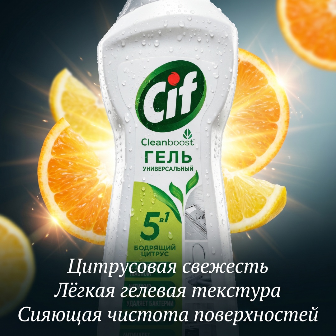 Гель Cif универсальный гель 750 мл