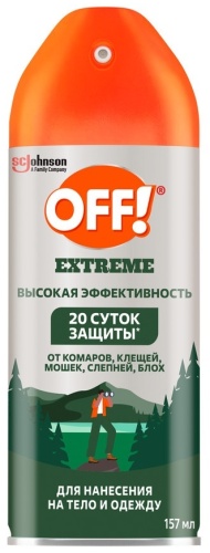 Аэрозоль SC Johnson OFF Extreme 157 мл