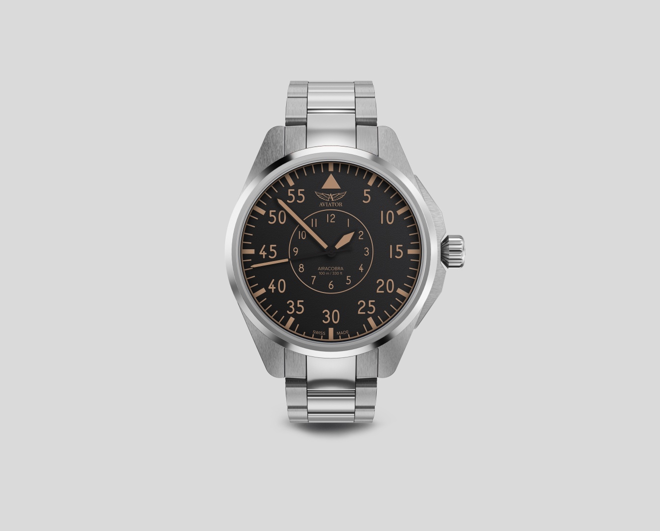 Механические Aviator AVIATOR V.3.39.0.341.5 нержавеющая сталь