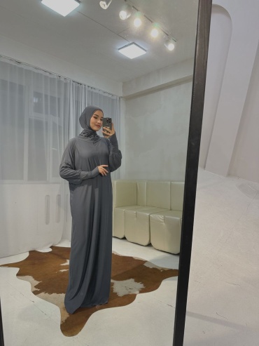Намазник Muslima style серый
