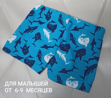 Плавки голубой