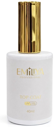 Emiliya Professional верхнее покрытие Top Прозрачный глянцевое 40 мл