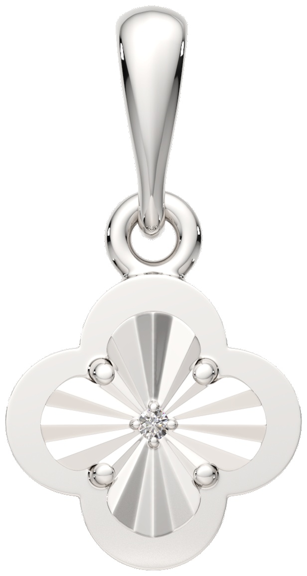 Подвеска Lucente Silver ZO-04D0181 вес 0.76 г серебро, бриллиант