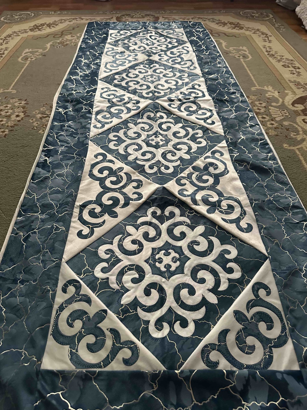 Чехол для корпе 220x80 см, без наполнителя, голубой