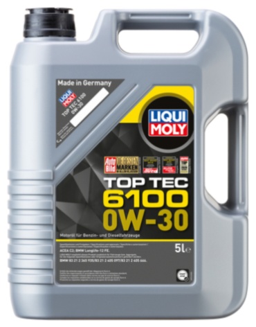 Синтетическое LIQUI MOLY Top Tec 6100 0W-30 0W-30 5 л