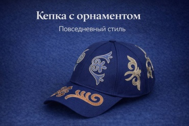 Кепка EVEM размер универсальный, синий