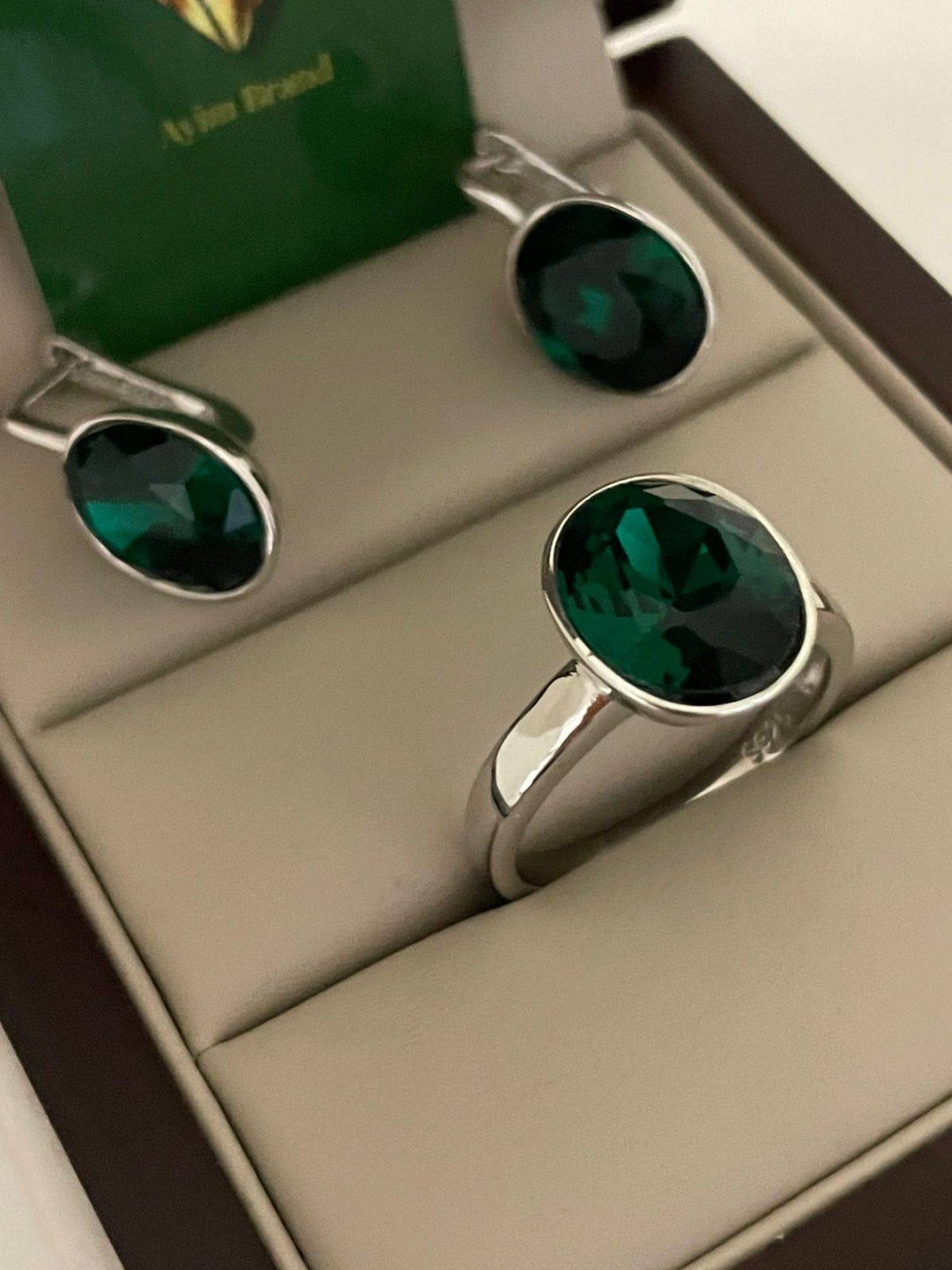 Ayim Brand JJA вес 12 г серебро, кристалл Swarovski