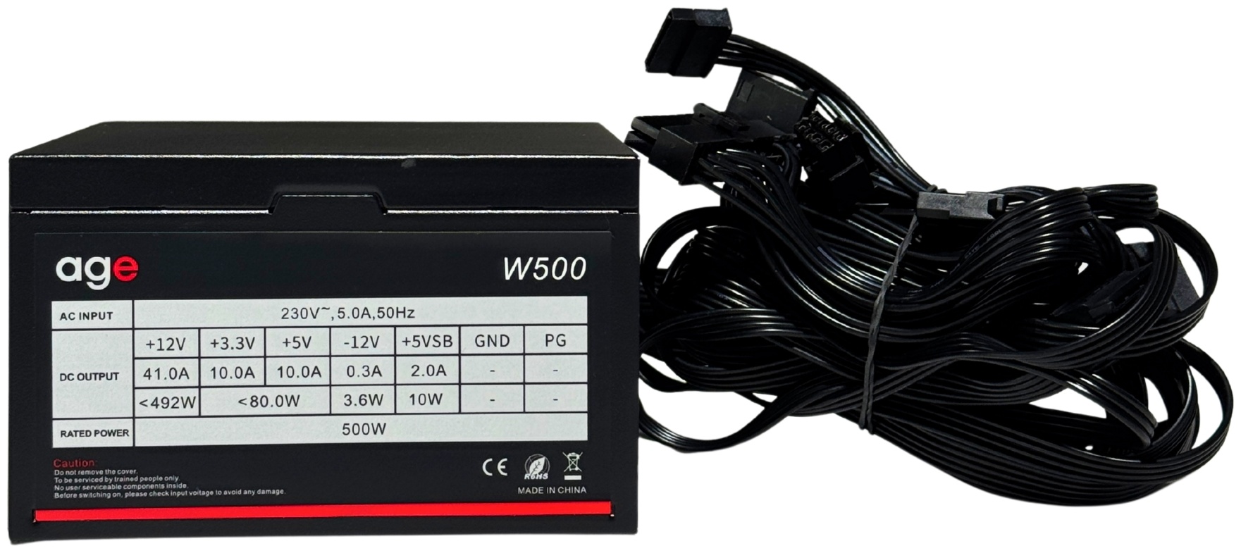 Блок питания AGE W500 500 Вт