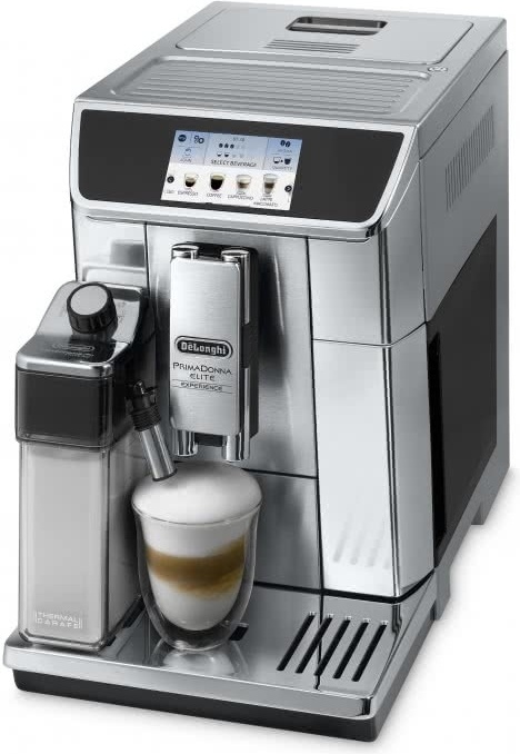 Кофемашина Delonghi Primadonna Elite ECAM 650.85.MS черный, серебристый — фото 2