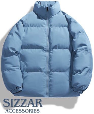 Пуховик SIZZAR голубой