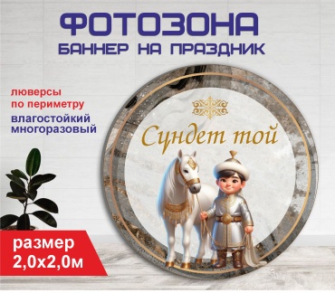 Фотозона Гарант Сундет той №20425 2,0 х 2,0 м