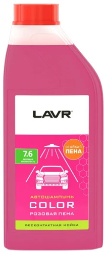 LAVR автошампунь LN-2331 Автошампунь COLOR 1 л