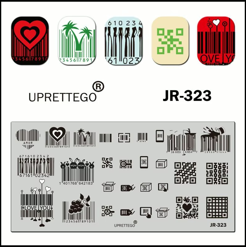 UPRETTEGO пластины 323 JR