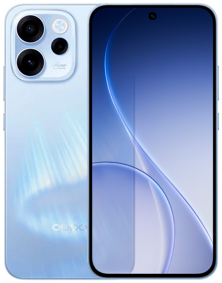 Смартфон OPPO Reno15F 5G 12 ГБ/512 ГБ голубой