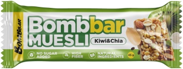 BombBar батончик Muesli киви-чиа 1 шт