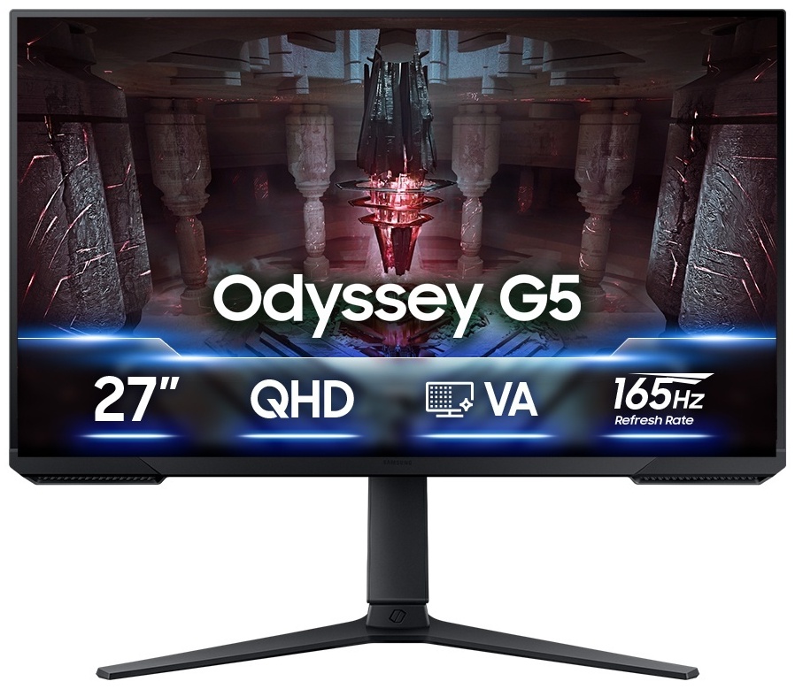 Монитор 27" Samsung LS27CG510EIXCI черный