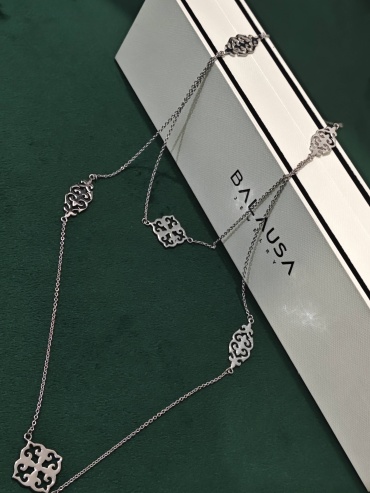 Сотуар Balausa Jewelry SR002 длина 105 см вес 15.4 г серебро, без вставок