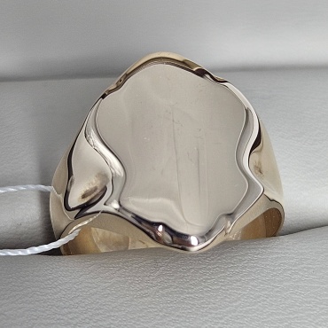 Кольцо Gaukhar Jewelry Au177260F размер 18 вес 2.51 г золото, без вставок